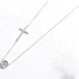 925 Sterling Silver Evil Eye Necklace Pendant for Women