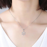 Star Of David Pendant 925 Sterling Silver Necklace