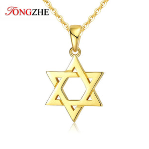 Star Of David Pendant 925 Sterling Silver Necklace