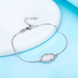 Opal Hamsa Hand Couple Bracelets 925 Silver
