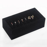 TONVIC Velvet Ring Bangle Jewelry Display Tray Holder