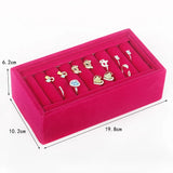 TONVIC Velvet Ring Bangle Jewelry Display Tray Holder