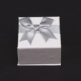 TONVIC 12PCS Bow Ribbon Cardboard Earring Necklace Jewelry Set Case