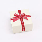 TONVIC 12PCS Letter Bow Jewelry Set Case With Spong