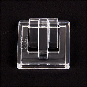 Clear Plastic Ring Acrylic Jewelry Storage Display Stand Clip Ring Display