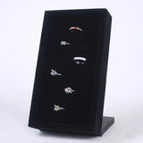 TONVIC Velvet Ring Earring Display Stand Holder