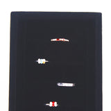 TONVIC Velvet Ring Earring Display Stand Holder