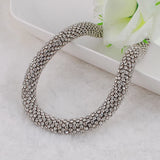 Rhinestone Twining Necklace for Party Wedding