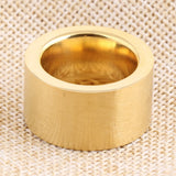 316L Titanium Steel Ring Love Cubic Zirconia Wedding Ring