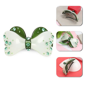 Rhinestone Butterfly Hair Clip Barrette Jewelry Girl