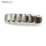 TOPGORILLZ Hip Hop Maple Leaf Grillz Weed Leaves Teeth Grills