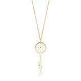 925 Sterling Silver Pendant Iced Zircon Charm Necklace Women Jewelry Gift