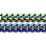 10mm 14mm Stainless Steel Cuban Hip Hop Chain For Men