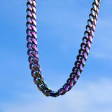 10mm 14mm Stainless Steel Cuban Hip Hop Chain For Men