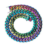 10mm 14mm Stainless Steel Cuban Hip Hop Chain For Men