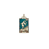 Vintage Tarot Cards Pendant Necklace High Copper Jewelry Good Luck Amulet