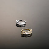 Cubic Zirconia Baguette Ring Opening Adjustable Ring Wedding Gift