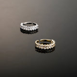 6mm CZ Couple Rings Opening Adjustable Wedding Gift