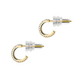 925 Silver Hook Earrings Iced Out Cubic Zirconia Women Jewelry