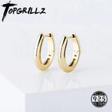 925 Silver Round Glossy Earrings Silver Rose Iced Out Jewelry Gift