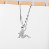 925 Silver Zircon Women Pendant Jewelry