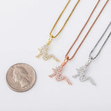 925 Silver Zircon Women Pendant Jewelry