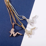 925 Silver Zircon Women Pendant Jewelry