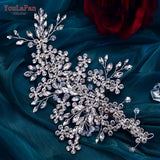 Bridal Wedding Tiara Rhinestone Headwear Crystal Hair Clip