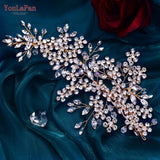 Bridal Wedding Tiara Rhinestone Headwear Crystal Hair Clip