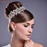 HP326 Zirconia Wedding Tiara for Bride Princess Tiara Headband Bridal Crown