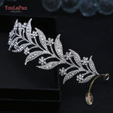 HP326 Zirconia Wedding Tiara for Bride Princess Tiara Headband Bridal Crown