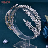 Bridal Tiara Headband Rhinestone Pageant Headdress Wedding Hair Accessories