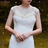 TOPQUEEN SG08 Bridal Cover Ups & Wraps Ladies Neck Decoration Accessories