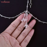 TOPQUEEN SG31 Beaded Embroidery Wedding Dress Rhinestone Shawl
