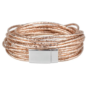 Multilayer Leather Bracelets for Women with Charms Jewelry