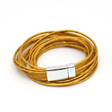 Multilayer Leather Bracelets for Women with Charms Jewelry