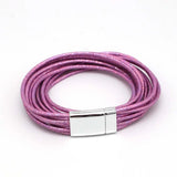 Multilayer Leather Bracelets for Women with Charms Jewelry
