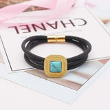 Gothic Rubber Bangle Charm Bracelet Hand Accessories for Women
