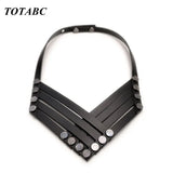 Harajuku Leather Necklaces for Women