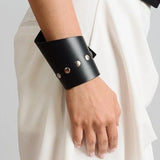 Punk Leather Bracelets Women Charm Bracelet Adjustable Jewelry Gift
