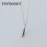925 Silver Water Drop Necklace & Pendant