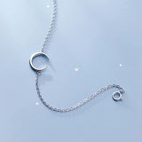 Moon Bracelet 925 Sterling Silver Women Fine Jewelry