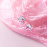 925 Sterling Silver Raindrop Earrings for Women