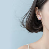 925 Sterling Silver Raindrop Earrings for Women
