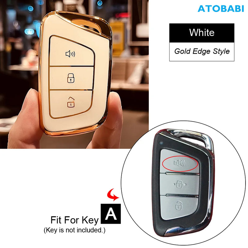 TPU Car Key Cover for JAC S7 T6 J7