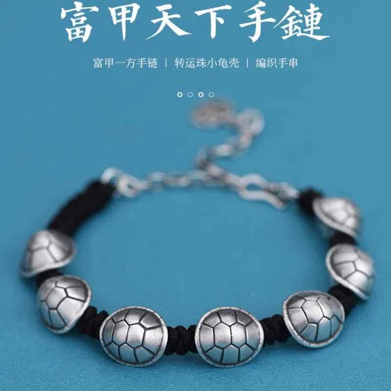 TR2023 Bracelet Men's Hand-woven Tortoiseshell Bracelet