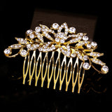 Charm Pearls Crystal Bridal Hair Comb