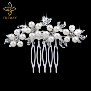 Bridal Hair Combs Tiara Wedding Hair Accessories