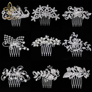 Bridal Hair Combs Tiara Wedding Hair Accessories