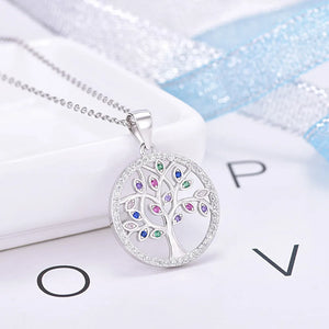 Tree of Life Pendant 925 Sterling Silver Necklace